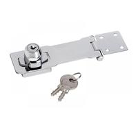 Master Lock 725EURD Door Hasp with integrated Key Lock, 11,8 x 4,1 cm
