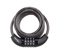 Master Lock 8114D Set Your Own Combination Bike Lock, Black, 6 ft Long