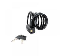 Master Lock Bike Lock Cable Keyed 1.8 m Coiling Cable, Black