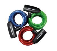 Master Lock 8127TRI Bike Lock Cables with Key, 3 Pack Keyed-Alike