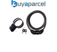 Master Lock 8130E Black Braided Steel Keyed Cable 1.8m x 10mm