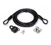 Master Lock 8271EURDAT Garden Security Kit With Lock Anchor & Cable 4.5M