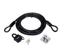 Master Lock 8271EURDAT Garden Security Kit with Lock Anchor & Cabl...