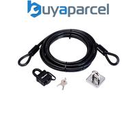 Master Lock 8271EURDAT Garden Security Kit With Lock Anchor & Cable 4.5M