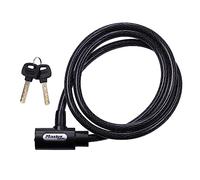 Master Lock 8364DCC Cable Bike Lock with Key, 5 ft. Long
