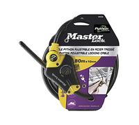 Master Lock 8433EURD Security Cable with Key Lock, Black, from 30 cm to 1,8 m