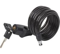Master Lock Bike Cable, Key, 1.8 m 20.9 cm x 9.5 x 4.1 cm, Black