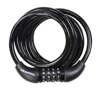 Master Lock Bike Cable Lock, Combination, 1.8 m Coiling Cable, Outdoor 8221EURDPRO - Use with All Kinds of Bike, Skateboards, Strollers, Lawnmowers a