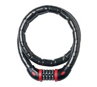 Master Lock Armoured Steel Coiled Lock 4 Digit Resettable With Bracket