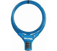 MASTER LOCK Bike Cable Lock [Combination] [90 cm Cable] [Outdoor] 8229EURDPROCOL - Ideal for Bike, Electric Bike, Skateboards, Strollers, Lawnmowers and other Outdoor Equipments