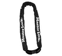 Master Lock Bike Chain Lock, Combination Lock, 90 cm Chain 8392EURDPRO - Use with Electric, Mountain, Road, Folding Bikes