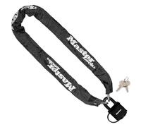 900mm x 6mm Black Master Lock Street Flexium Chain With 40mm Weather Tough Padlo