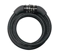 Master Lock Bike Lock Cable, Combination, 1.2 m Coiling Cable, Outdoor 8143EURDPRO- Use with All Kinds of Bike, Skateboards, Strollers, Lawnmowers and Other Outdoor Equipment