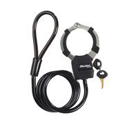 MASTER LOCK Bike Lock Cable with Cuff, Key, 1000 x 80 x 27 mm, for bike scooter