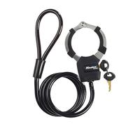 MASTER LOCK Bike Lock Cable with Cuff, Key, 1000 x 80 x 27 mm, for Bike Scooter Quad Stroller