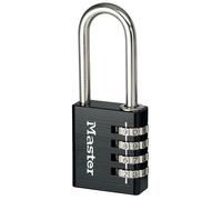 Master Lock Black Aluminium Combination Padlock (H)102mm (W)40mm