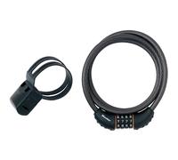 Master Lock 8120E Black Braided Steel Combination Cable 1.8m x 10mm