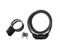 Master Lock Black Braided Steel Keyed Cable 1.8M X 10mm Multi Colour (One Size)