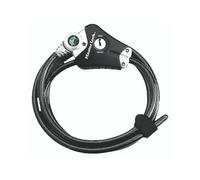Master Lock Black Braided Steel Multi-Purpose Security Cable, (L)1.8M (Dia)10mm
