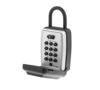 Master Lock Black Outdoor Key Lock Box with Push Buttons to Hide a Key, Easily Set, Share, and Change Combination for Tenants, Guests, Clients, Move Between Listings, 5422E