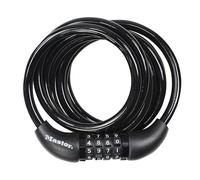 Master Lock 8221E Black Self Coiling Combination Cable 1.8m x 8mm