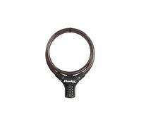 Black Steel Rigid Combination Cable 0.9m X 12mm Master Lock Multi One Size