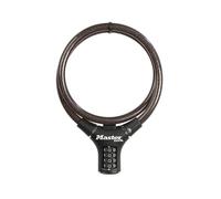 Master Lock 8229E Black Steel Rigid Combination Cable 0.9m x 12mm