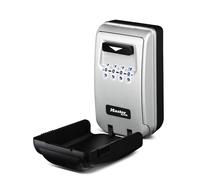 Master Lock 5425D Set Your Own Combination Wall Mount Lock Box with Light Up Dials, 6 Key Capacity