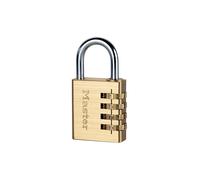 Master Lock Brass Finish Combination Padlock