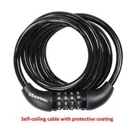 Master Lock Cable Combination Lock 8mm X 1.8m 8221 Black