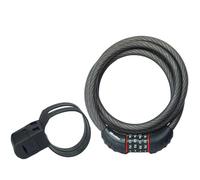 Master Lock Cable Lock, Set Your Own Combination Bike Lock, 6 ft. Long, Black, 8122D