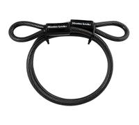 Master Lock Cable Steel Cable With Looped Ends 4 ft. Long 85DPF Black