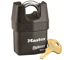 Master Lock CEN Insurance Approved Weatherproof Padlock with Closed Shackle