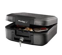 MASTER LOCK Certified Fireproof and Waterproof Safe Box with Key, 7.8L, 391 x 16