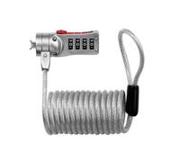 Master Lock Combi Computer Cable Lock 1.8M X 5mm Multi Colour (One Size)