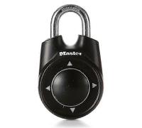 Master Lock Direction Lock Locker Gym Padlock Black