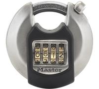 Master Lock Discus Padlock Excell Stainless Steel 70 mm M40EURDNUM