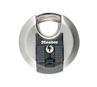 MASTER LOCK Discus Padlock Keys M40EURD 7 cm Black, Silver 1 x Discus Padlock