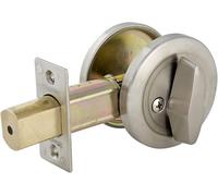 Master Lock DSC0532D Commercial One-Sided Cylinder Deadbolt, Satin Chrome by Ma