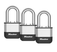Master Lock Elite Padlock 51mm LS KA Triple Pack