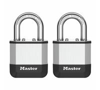 Master Lock Elite PK1EURT 45mm Laminated Padlock - Pack of 2