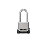Master Lock Excell 4-Digit Combination 56mm Padlock With Override Key Multi Colour (One Size)