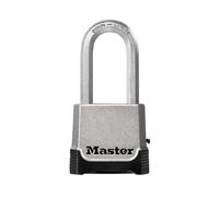 Master Lock Excell 4 Digit Combination 56Mm Padlock With Override Key in Silver Master Lock Silver