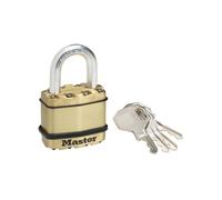 Master Lock Excell Brass Finish Padlocks