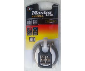 MASTER LOCK EXCELL DISCUS 70mm PADLOCK KEYED OR COMBINATION PADLOCK M40D M40DNUM