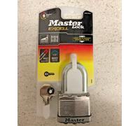 Master Lock Excell Laminated Steel 64Mm Padlock - 38Mm Shackle MLKM15LF