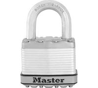 Masterlock M5EURDLF Excell Laminated Steel 50mm Padlock - 38mm Shackle