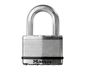 Master Lock - Excell™ Laminated Steel 50mm Padlock 4-Pin - 25mm Shackle