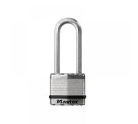 Master Lock Excell Laminated Steel 50mm Padlock 4-Pin - 64mm Extra Long Shackle