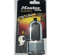 MASTER LOCK Very High Security Padlock, Security Level 9/10, Outdoor, Keyed, Laminated Steel, Weatherproof, Medium Shackle